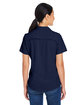 Core365 Ladies' Ultra UVP Marina Shirt CLASSIC NAVY ModelBack