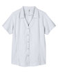 Core365 Ladies' Ultra UVP Marina Shirt PLATINUM FlatFront