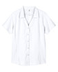 Core365 Ladies' Ultra UVP Marina Shirt WHITE FlatFront