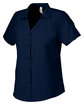 Core365 Ladies' Ultra UVP Marina Shirt CLASSIC NAVY OFQrt