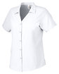 Core365 Ladies' Ultra UVP Marina Shirt WHITE OFQrt