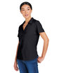 Core365 Ladies' Ultra UVP Marina Shirt BLACK ModelQrt
