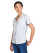 Core365 Ladies' Ultra UVP Marina Shirt PLATINUM ModelQrt