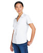 Core365 Ladies' Ultra UVP Marina Shirt WHITE ModelQrt