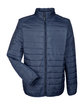 Core365 Men's Prevail Packable Puffer Jacket CLASSIC NAVY OFFront
