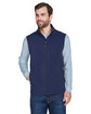 Core365 Men's Cruise Two-Layer Fleece Bonded Soft Shell Vest  
