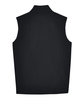 Core 365 Men's Cruise Two-Layer Fleece Bonded Soft Shell Vest BLACK FlatBack