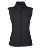 Core 365 Ladies' Cruise Two-Layer Fleece Bonded Soft Shell Vest  OFFront