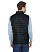 Core365 Men's Prevail Packable Puffer Vest BLACK ModelBack