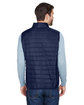 Core365 Men's Prevail Packable Puffer Vest CLASSIC NAVY ModelBack