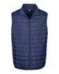 Core365 Men's Prevail Packable Puffer Vest CLASSIC NAVY OFFront