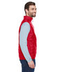 Core 365 Men's Prevail Packable Puffer Vest CLASSIC RED ModelSide