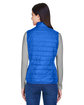 Core 365 Ladies' Prevail Packable Puffer Vest TRUE ROYAL ModelBack