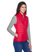 Core 365 Ladies' Prevail Packable Puffer Vest CLASSIC RED ModelQrt