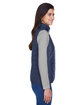 Core 365 Ladies' Prevail Packable Puffer Vest CLASSIC NAVY ModelSide