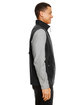 Core 365 Men's Techno Lite Unlined Vest BLACK ModelSide