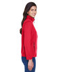 Core 365 Ladies' Techno Lite Three-Layer Knit Tech-Shell CLASSIC RED ModelSide