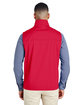 Core365 Men's Techno Lite Three-Layer Knit Tech-Shell Quarter-Zip Vest CLASSIC RED ModelBack