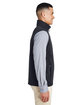Core365 Men's Techno Lite Three-Layer Knit Tech-Shell Quarter-Zip Vest  ModelSide