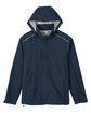 Core365 Men's Barrier Rain Jacket CLASSIC NAVY FlatFront