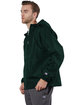 Champion Adult Packable Anorak 1/4 Zip Jacket DARK GREEN ModelSide