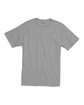 Champion Adult Ringspun Cotton T-Shirt OXFORD GRAY FlatFront