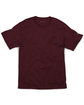 Champion Adult Ringspun Cotton T-Shirt MAROON FlatFront