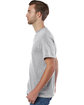 Champion Adult Ringspun Cotton T-Shirt OXFORD GRAY ModelSide