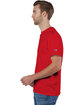 Champion Adult Ringspun Cotton T-Shirt ATHLETIC RED ModelSide
