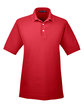 Devon & Jones Men's Pima Piqué Short-Sleeve Polo RED OFFront