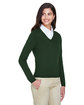Devon & Jones Ladies' V-Neck Sweater FOREST ModelQrt