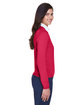 Devon & Jones Ladies' V-Neck Sweater RED ModelSide