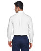 Devon & Jones Men's Crown Collection® Solid Broadcloth Woven Shirt WHITE ModelBack