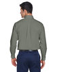 Devon & Jones Men's Crown Collection® Solid Broadcloth Woven Shirt DILL ModelBack