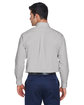 Devon & Jones Men's Crown Collection® Solid Broadcloth Woven Shirt SILVER ModelBack