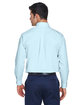 Devon & Jones Men's Crown Collection® Solid Broadcloth Woven Shirt CRYSTAL BLUE ModelBack