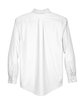 Devon & Jones Men's Crown Collection® Solid Broadcloth Woven Shirt WHITE FlatBack