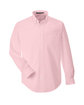 Devon & Jones Men's Crown Collection® Solid Broadcloth Woven Shirt PINK OFFront