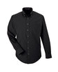 Devon & Jones Men's Crown Collection® Solid Broadcloth Woven Shirt BLACK OFFront