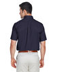 Devon & Jones Men's Crown Woven Collection SolidBroadcloth Short-Sleeve Shirt  ModelBack
