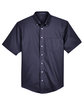 Devon & Jones Men's Crown Woven Collection SolidBroadcloth Short-Sleeve Shirt  FlatFront