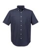 Devon & Jones Men's Crown Woven Collection SolidBroadcloth Short-Sleeve Shirt  OFFront