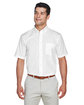 Devon & Jones Men's Crown Woven Collection SolidBroadcloth Short-Sleeve Shirt  