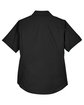 Devon & Jones Ladies' Crown Collection Solid Broadcloth Short-Sleeve Woven Shirt  FlatBack