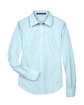 Devon & Jones Ladies' Crown Woven Collection™ Solid Broadcloth CRYSTAL BLUE FlatFront