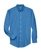 Devon & Jones Men's Crown Collection® Solid Oxford Woven Shirt FRENCH BLUE FlatFront