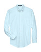 Devon & Jones Men's Crown Collection® Solid Oxford Woven Shirt CRYSTAL BLUE FlatFront