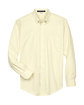 Devon & Jones Men's Crown Collection® Solid Oxford Woven Shirt TRANSPRNT YELLOW FlatFront
