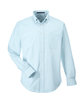 Devon & Jones Men's Crown Collection® Solid Oxford Woven Shirt CRYSTAL BLUE OFFront