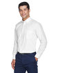 Devon & Jones Men's Crown Collection® Solid Oxford Woven Shirt  ModelQrt
